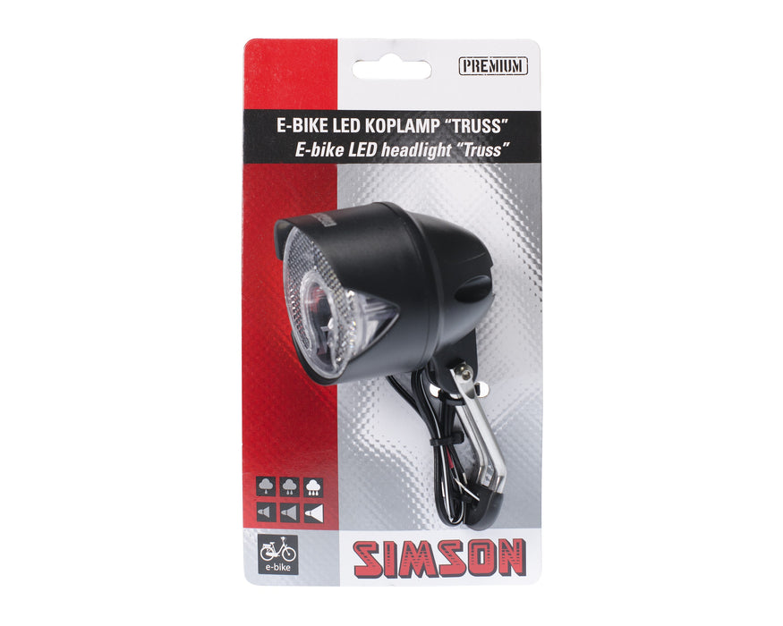 Simson E-bike koplamp "Truss"