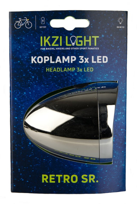 Koplamp led IKZI chroom