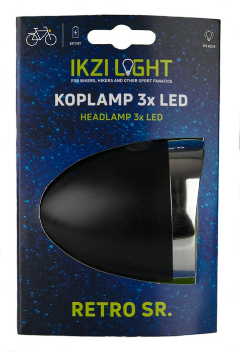 Koplamp led IKZI zwart