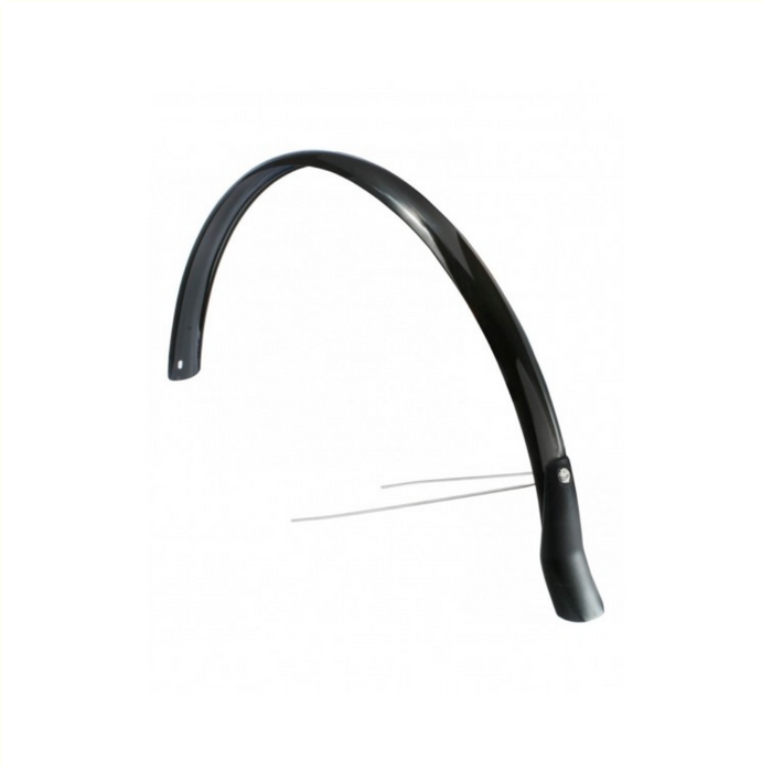 Spatbord achter 51/28" zwart